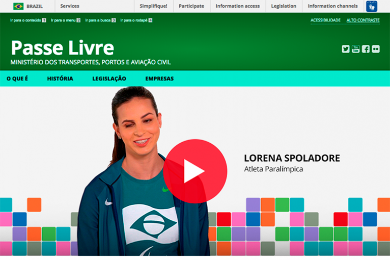 FSB inova no Governo Federal com portal 100% acessível FSB inova no Governo Federal com portal 100% acessível